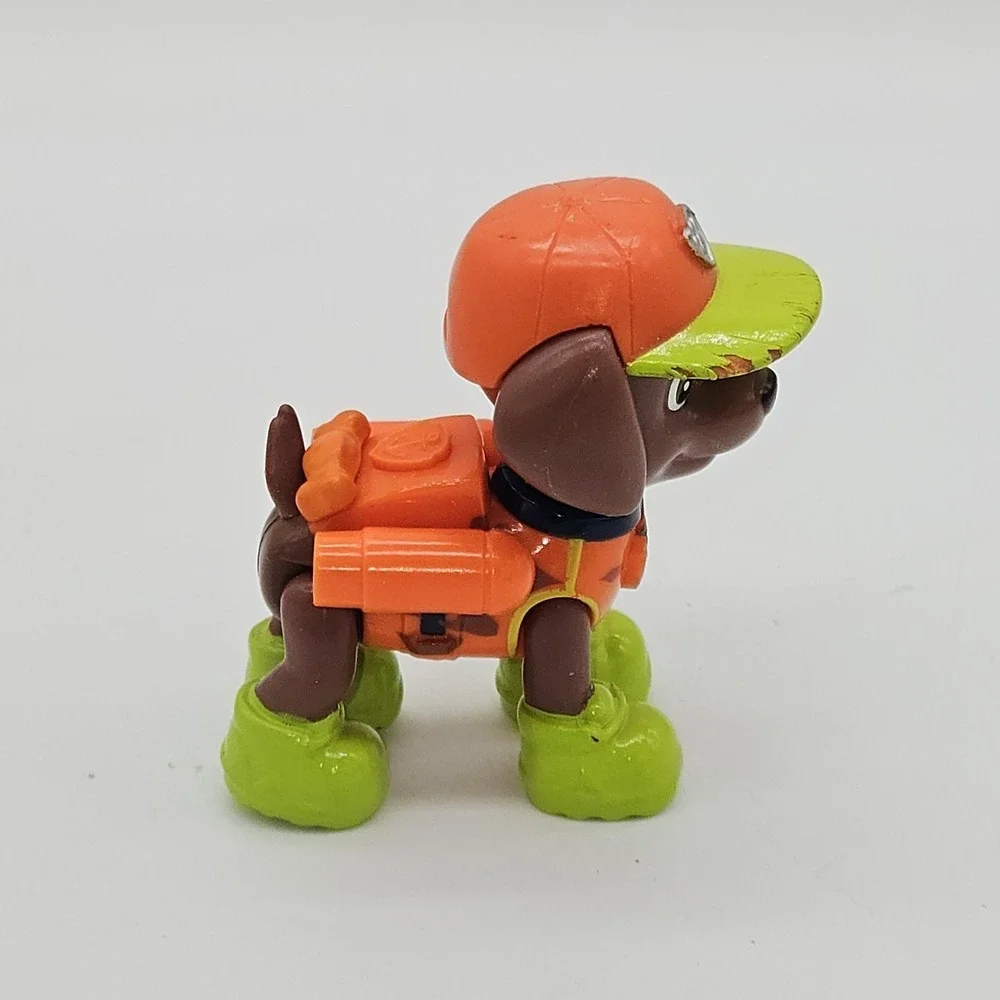 Paw Patrol Jungle Rescue Zuma Poseable Pup Figure